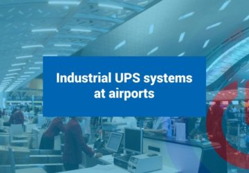 Industrial UPS systems at airports