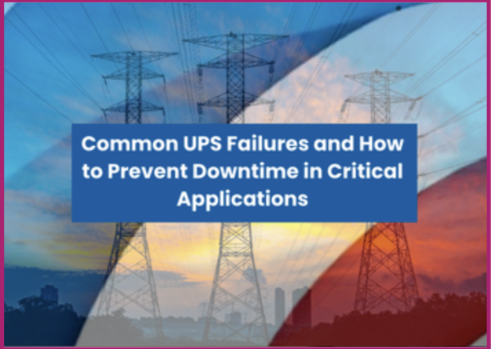 common ups failures and how to prevent downtime in critical applications